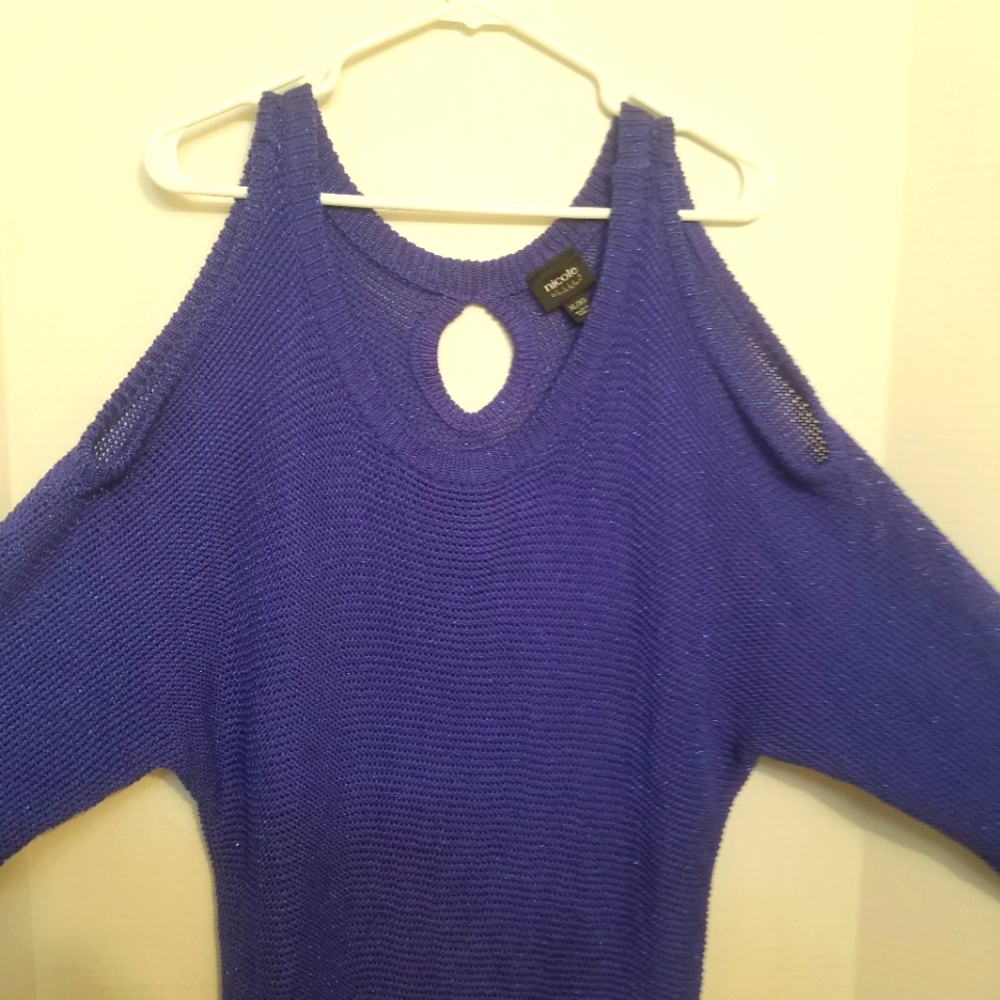 PURPLE NICOLE by ZNICOLE MILLER SWEATER